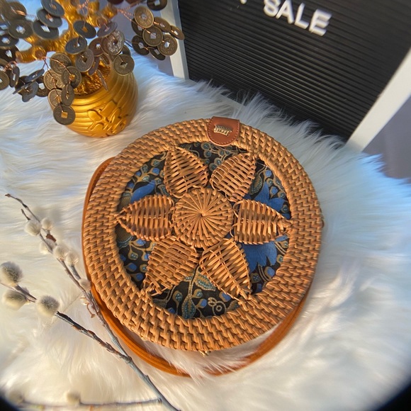 Rattan bag made in bali indonesia - Picture 2 of 7